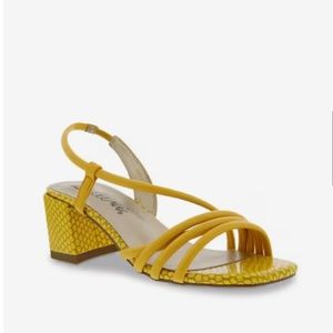 11W Yellow Bellini Fling Sandal